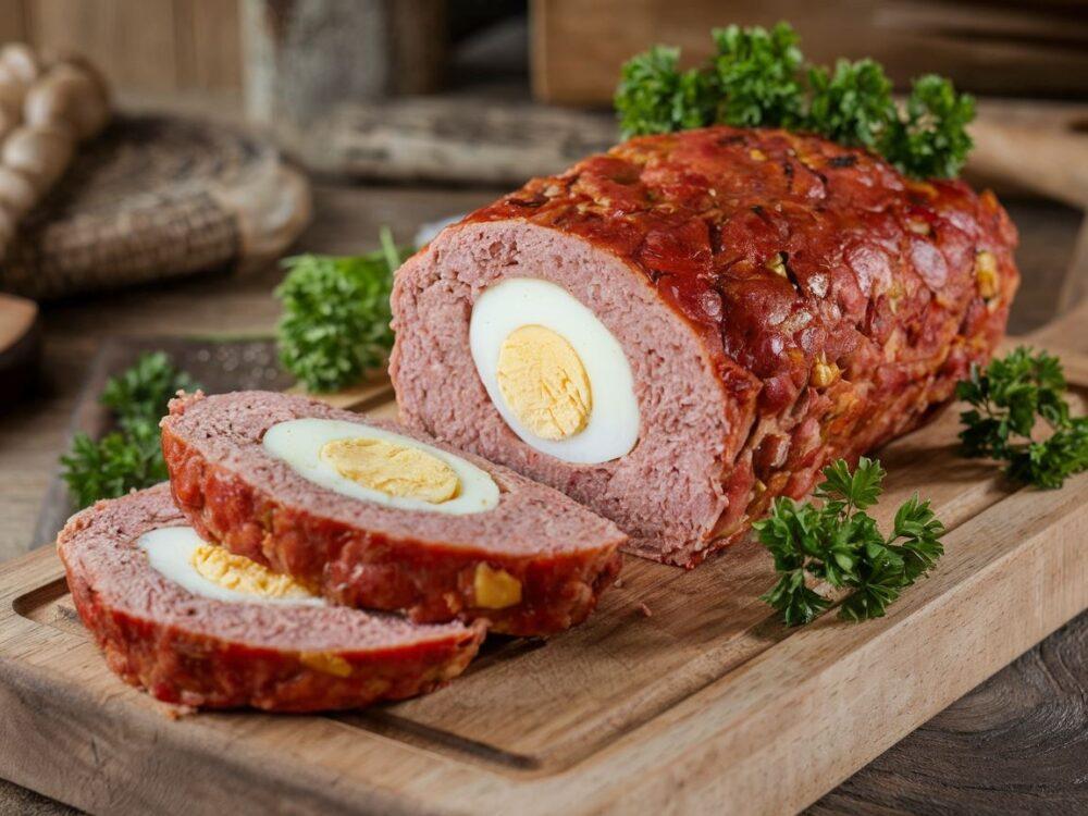 domowa pieczeń na desce