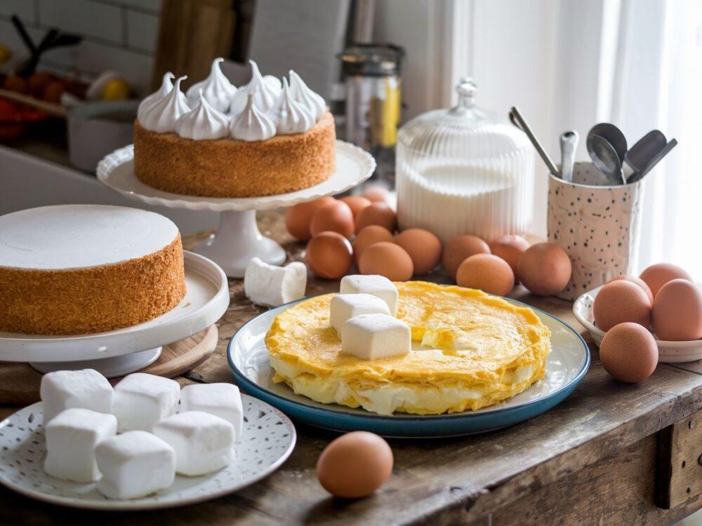 omlet z białek